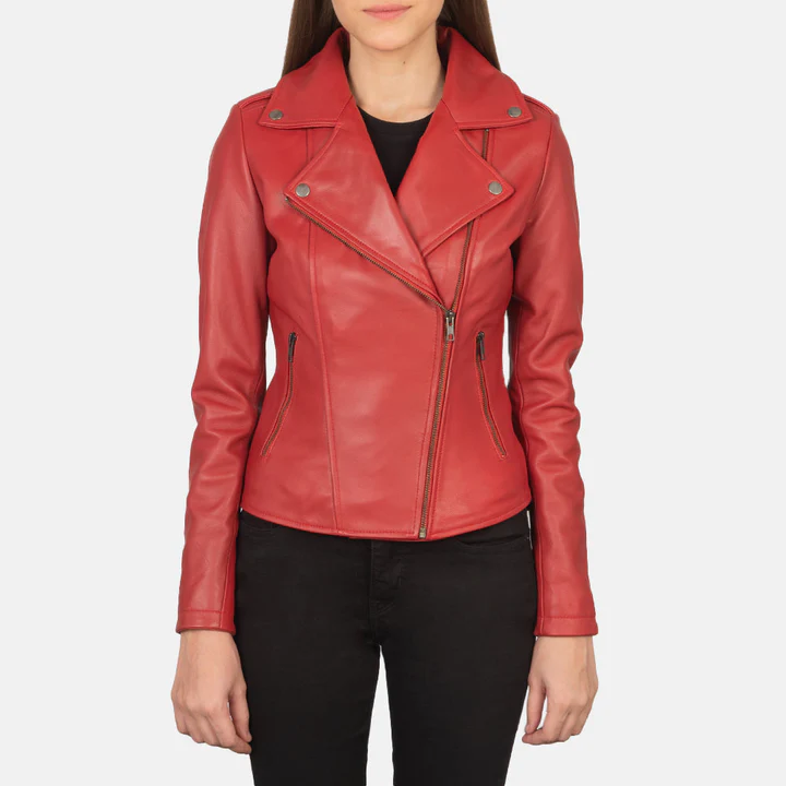 Flashback Brown Leather Biker Jacket